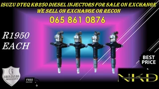 Isuzu Dteq Kb250 Diesel Injectors For Sale On Exchange With 6 Months Warranty