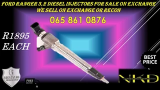Ford Ranger 3.2 Diesel Injectors For Sale On Exchange With 6 Months Warranty