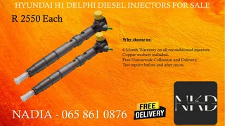 Hyundai H1 Delphi Diesel Injectors For Sale On Exchange Or Recon