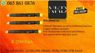 Ssangyong Diesel Injectors For Sale Or Recon Your Own With Warranty