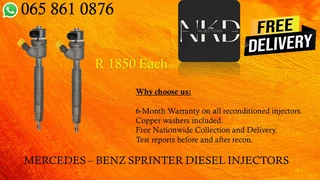 Mercedes Sprinter Diesel Injectors For Sale On Exchange Or Recon