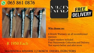 Mahindra Mhawk Diesel Injectors For Sale On Exchange