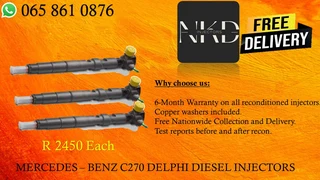 Mercedes C270 Diesel Injectors For Sale On Exchange