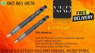Gwm Steed Diesel Injectors For Sale On Exchange