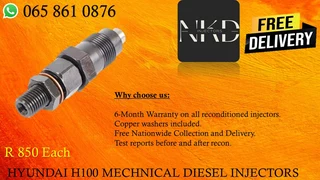 Hyundai H100 Diesel Injectors For Sale On Exchange
