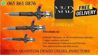 Toyota Quantum Diesel Injectors For Sale Or Recon