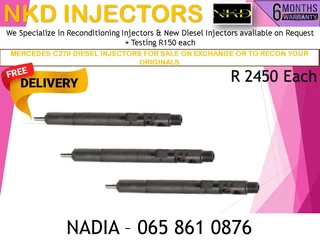 Mercedes C270 Diesel Injectors For Sale Or To Recon