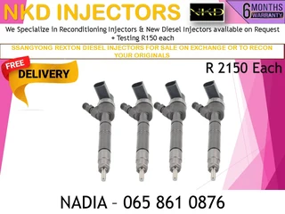 Ssangyong Rexton Dieselinjectors For Sale On Exchnage Or To Recon