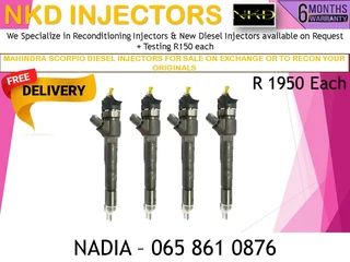 Mahindra Scorpio Diesel Injectors For Sale On Exchange Or To Recon
