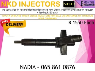 Toyota Dyna 14b Diesel Injectors For Sale On Exchange