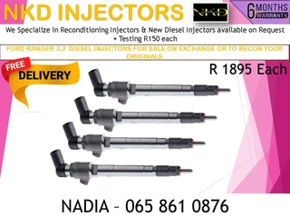 Ford Ranger 3.2 Diesel Injectors For Sale On Exchnage Or To Recon