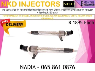 Ford Ranger T.6 Diesel Injectors For Sale Or To Recon