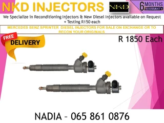 Mercedes Benz Sprinter Diesel Injectors For Sale Or To Recon