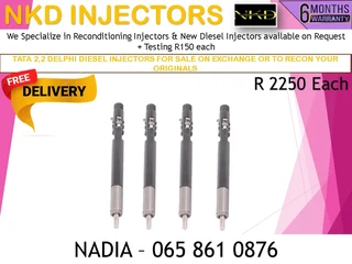 Tata 2.2 Diesel Injectors For Sale On Exchange Or To Recon
