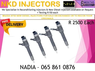 Mazda Bt50 New Diesel Injectors For Sale Or To Recon