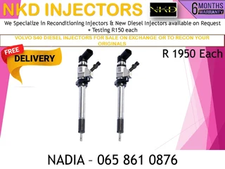 Volvo S40 Diesel Injectors For Sale On Exchange With 6 Months Warranty