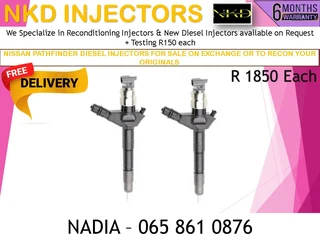 Nissan Pathfinder Yd25 Diesel Injectors For Sale On Exchange Or To Recon