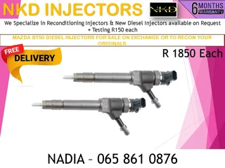 Mazda Bt50 Diesel Injectors For Sale On Exchange Or To Recon