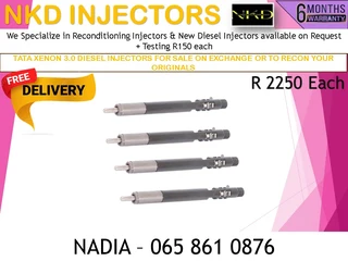 Tata Xenon 3l Diesel Injectors For Sale On Exchange Or To Recon With Warranty