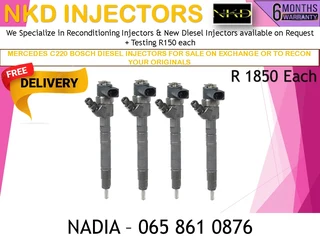 Mercedes C220 Diesel Injectors For Sale On Exchange Or To Recon