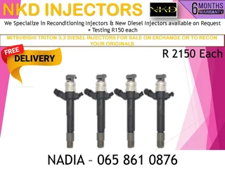 Mitsubishi Triton 3.2 Diesel Injectors For Sale On Exchange Or To Recon