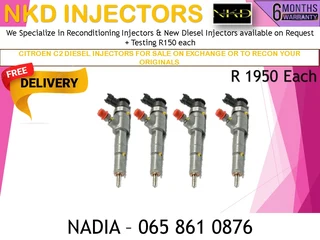 Citroen C2 Diesel Injectors For Sale On Exchange With 6 Months Warranty