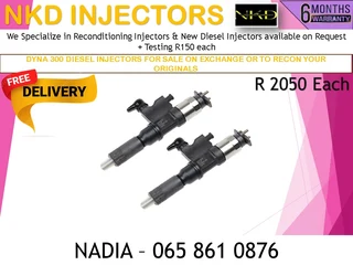 Dyna 300 Diesel Inejctors For Sale On Exchange Or To Recon With Warranty