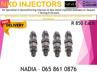 Mechanicals Diesel Injectors For Sale On Exchange With 6 Months Warranty