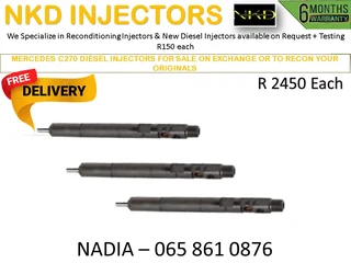 Mercedes C270 Diesel Injectors For Sale Or To Recon