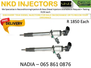 Discovery Tdv 4 Diesel Injectors For Sale On Exchange