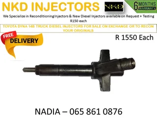 Toyota Dyna 14b Diesel Injectors For Sale On Exchange