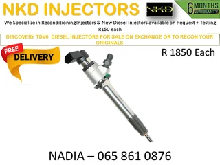 Discovery Tdv 6 Diesel Injectors For Sale Or To Recon