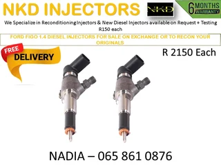Ford Figo 1.4 Diesel Injectors For Sale On Exchaneg With 6 Months Warranty