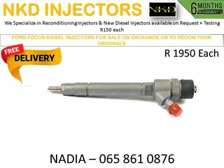 Ford Focus Diesel Injectors For Sale Or To Recon
