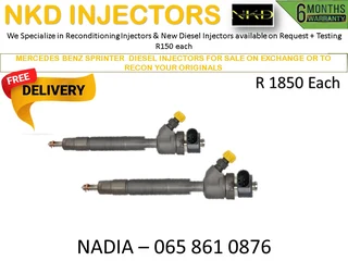 Mercedes Benz Sprinter Diesel Injectors For Sale On Exchange With 6 Months Warranty