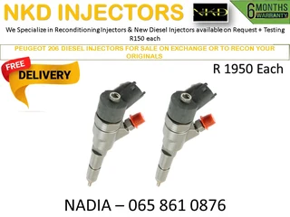 Peugoet 206 1.4l Hdi Diesel Injectors For Sale On Exchange