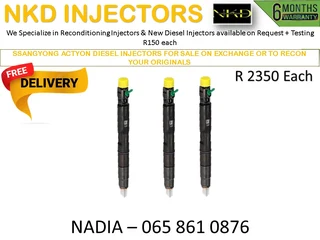 Ssangyong Actyon Diesel Injectors For Sale On Exchange