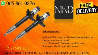 Mitsubishi Triton diesel injectors for sale on exchange