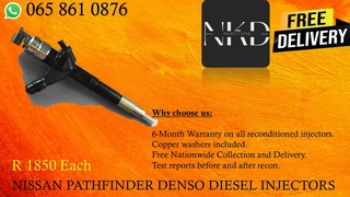 Nissan Pathfinder diesel injectors for sale or recon