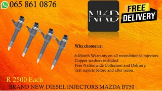 Mazda Bt50 Diesel Injectors For Sale