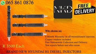 Hyundai H1 Delphi Injectors For Sale