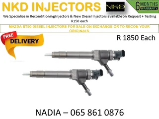 Mazda Bt50 Diesel Injectors For Sale Or To Recon