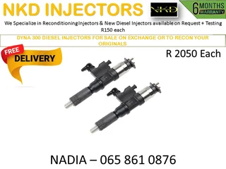 Dyna 300 Diesel Injectors For Sale On Exchange Or To Recon With Warranty