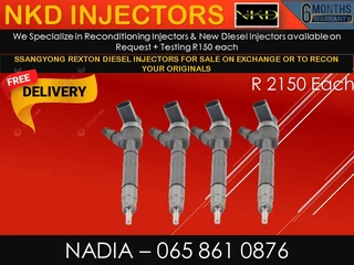 Ssangyong Rexton Diesel Injectors For Sale On Exchange Or To Recon