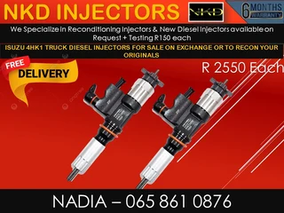 Isuzu 4hk1 Diesel Injectors For Sale On Exchange With 6 Months Warranty