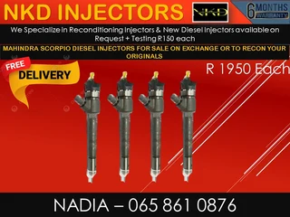 Mahindra Scorpio Diesel Injectors For Sale On Exchange Or To Recon