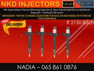 Mitsubishi Triton 2.5 Diesel Injectors For Sale On Exchange