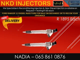 Ford Ranger 2.2 Diesel Injectors For Sale On Exchange Or To Recon