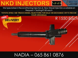 Toyota Dyna 14b Diesel Injectors For Sale On Exchange