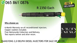Ssangyong Diesel Injectors For Sale On Exchange Or Recon